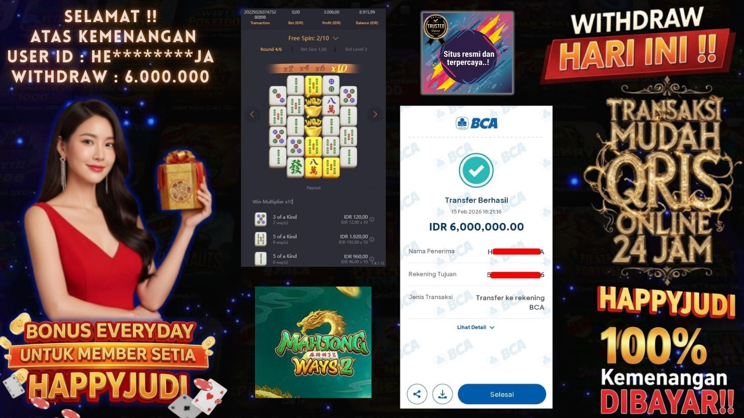 HAPPYJUDI JACKPOT SLOT MAHJONG WAYS 2